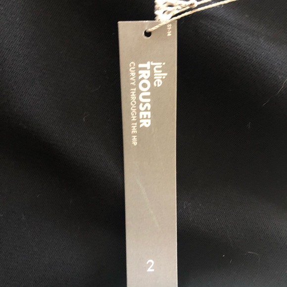 NWT j. Crew dress pants. Black, size 2. - Picture 4 of 4